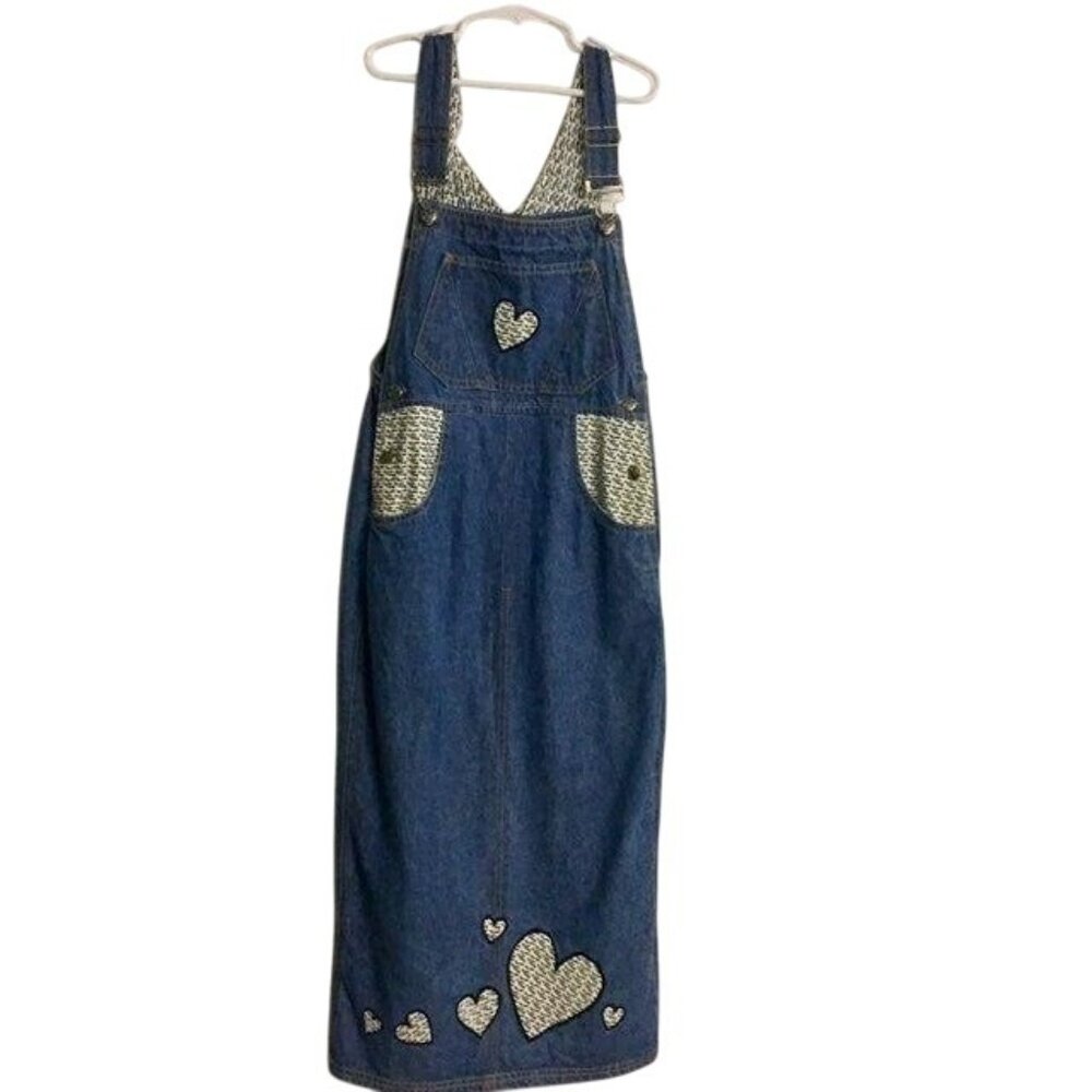 Butterscotch Denim Dress Girls 10/12 Used